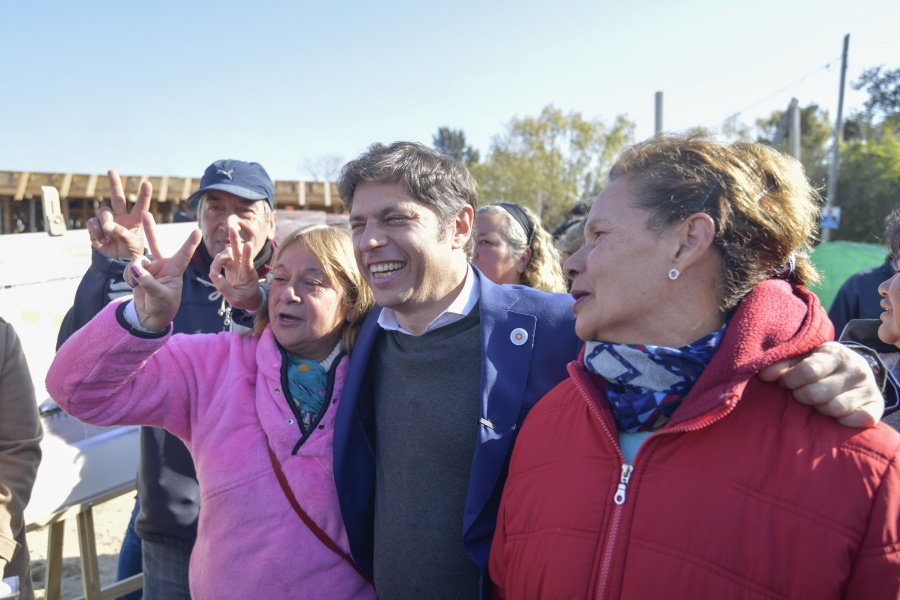 Kicillof: “Para nosotros, gobernar es crear trabajo, hacer viviendas, escuelas y hospitales, gobernar es ampliar derechos”