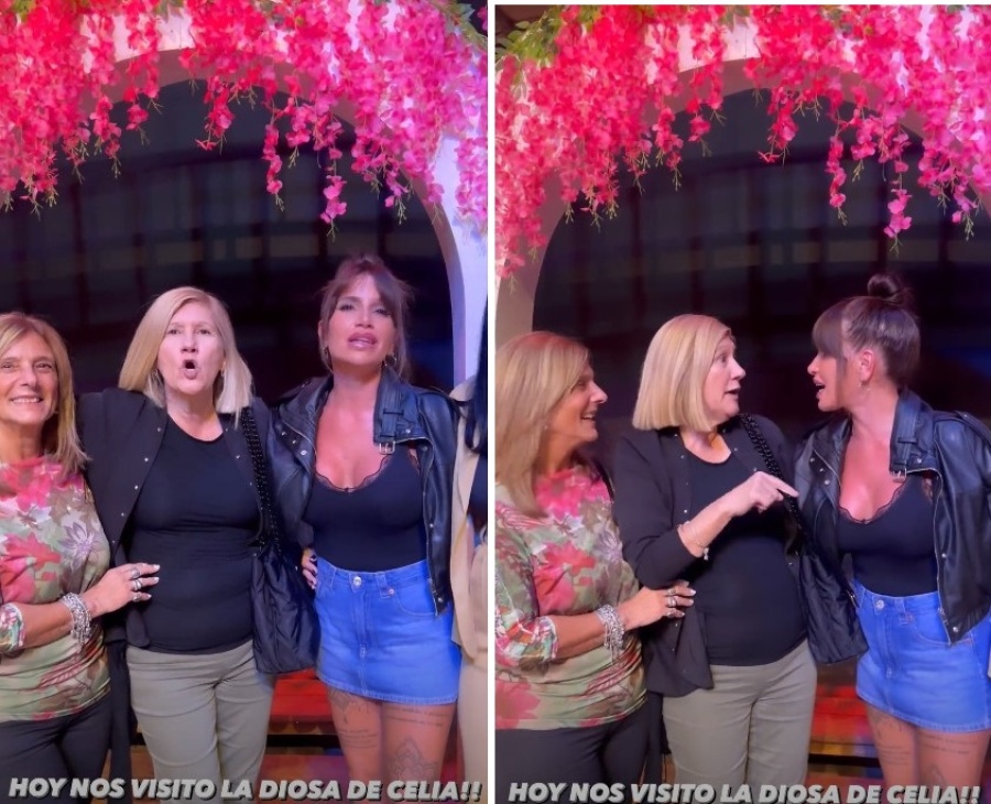 Celia Cuccittini, mamá de Lionel Messi fue a ver a Flor Peña a Rosario: ”Te sigo a todos lados”