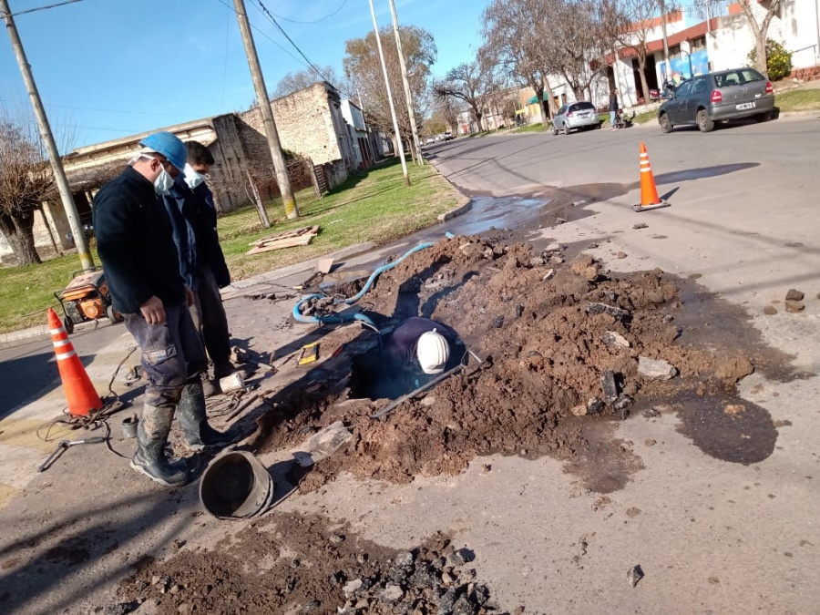 Realizarán obras de ABSA en Punta Lara este jueves y podría haber baja presión