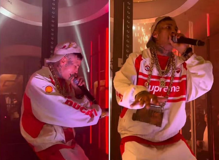 L-Gante sacó a la luz su nuevo disco y apareció la China Suárez por sorpresa