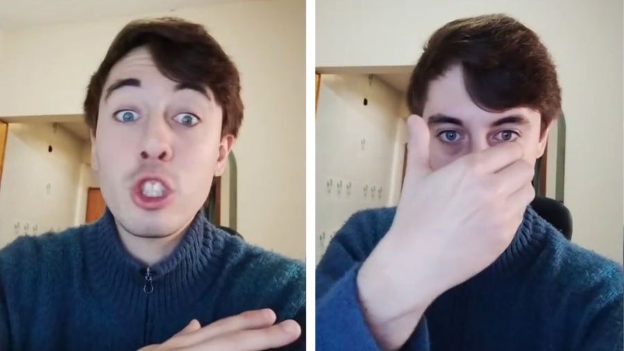 El descargo de un platense por la tendencia de taparse la cara que se volvió viral: “Aceptate como sos”: