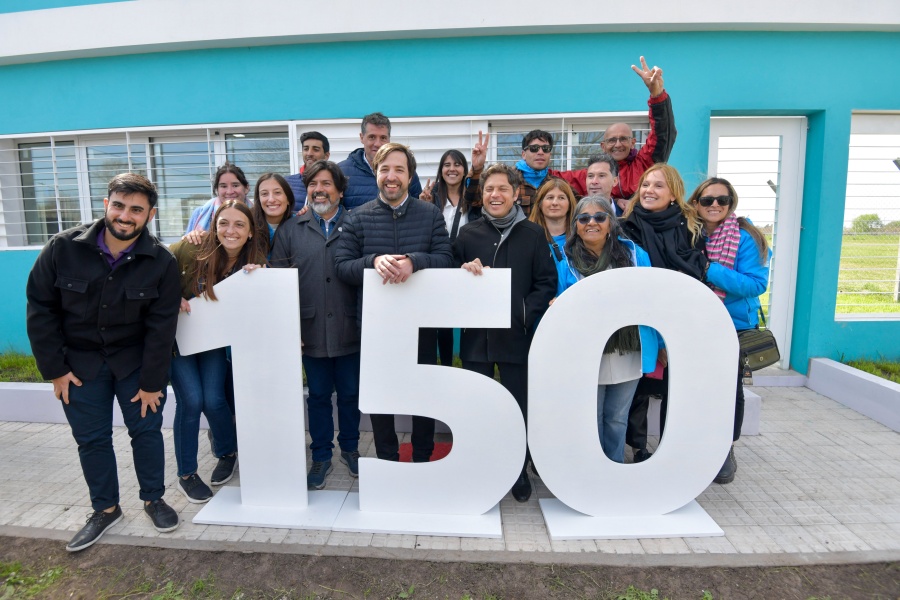 Kicillof inauguró el Centro de Atención Primaria de la Salud N°150 de su gestión