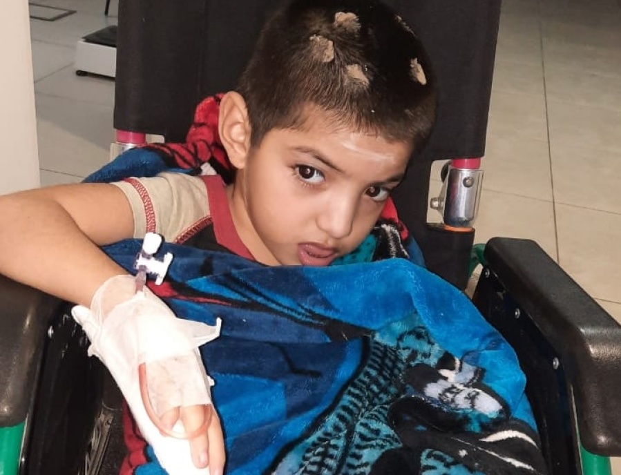 Tiene 5 años, es de La Plata y en horas se le acaba el medicamento de 11 mil pesos que toma para no convulsionar