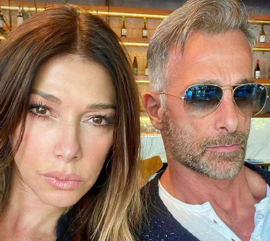 ”Festejando y agradeciendo la vida”, Catherine Fulop compartió una tierna foto con Osvaldo Sabatini