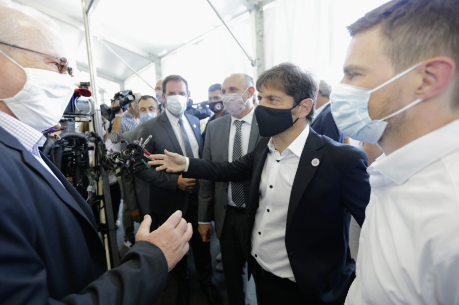 Kicillof estuvo presente en la inauguración de Expo Escobar: ”La economía se está reactivando”