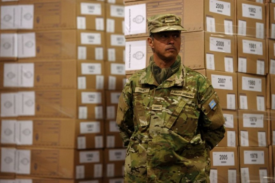 Más de 80 mil efectivos de fuerzas armadas y de seguridad custodiarán las elecciones generales del domingo en todo el país