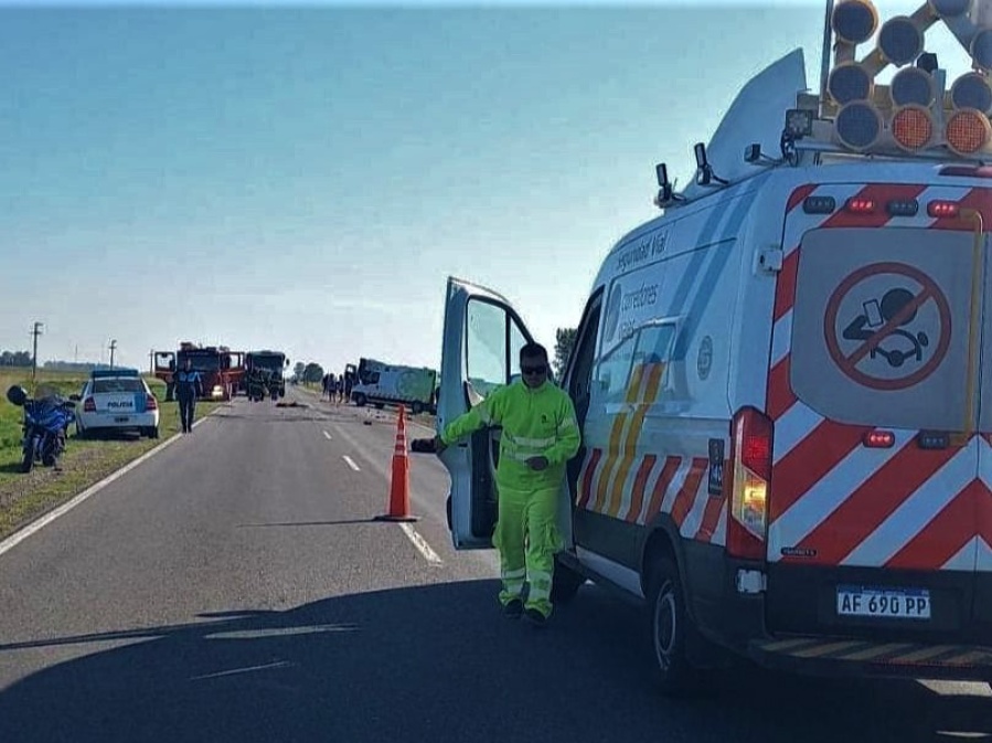 Falleció un platense en un trágico accidente en la Ruta 3