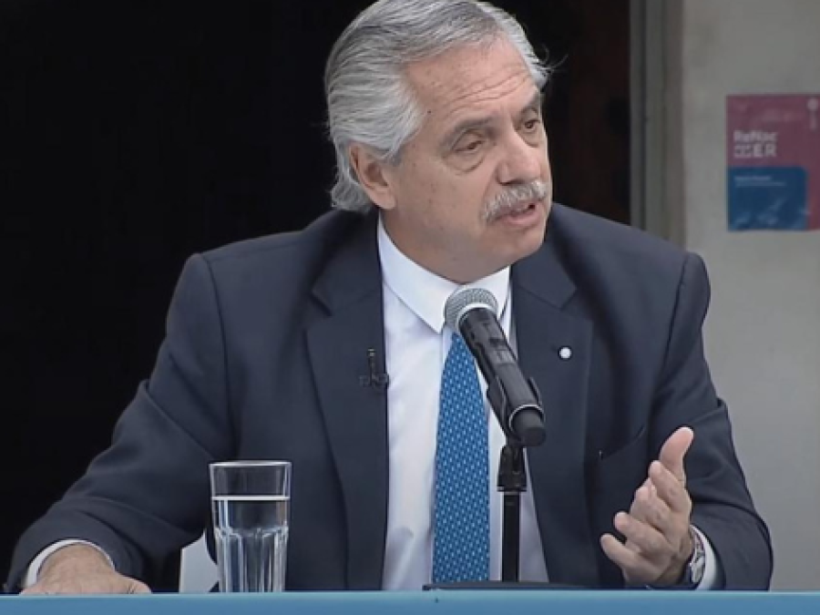 Alberto Fernández pidió apostar a un país industrializado, en el Día de los Trabajadores de Empresas Recuperadas