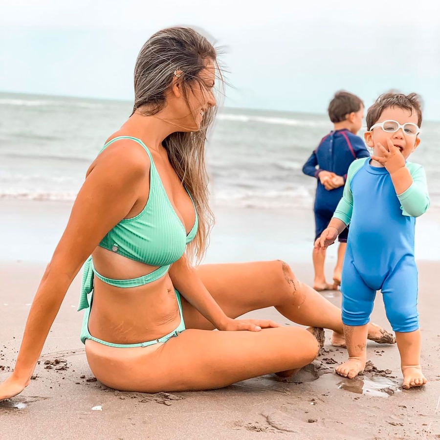 Belu Lucius retrató su maternidad: ”Lo que realmente pasa”