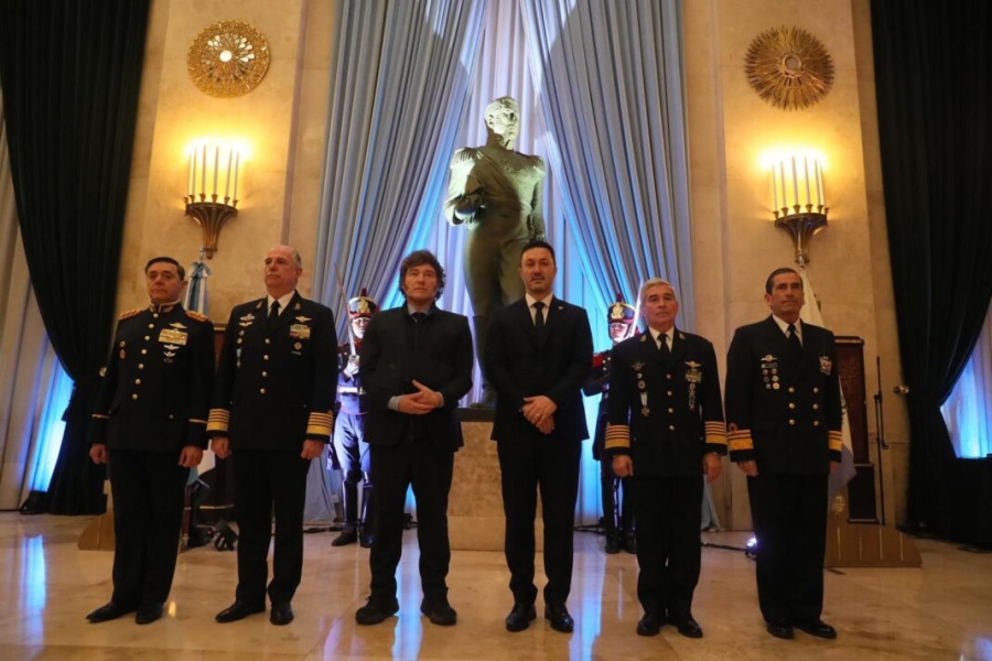 Milei excluyó a Villarruel de la cena con las Fuerzas Armadas y se reinstala la tensión en la cúpula del Gobierno