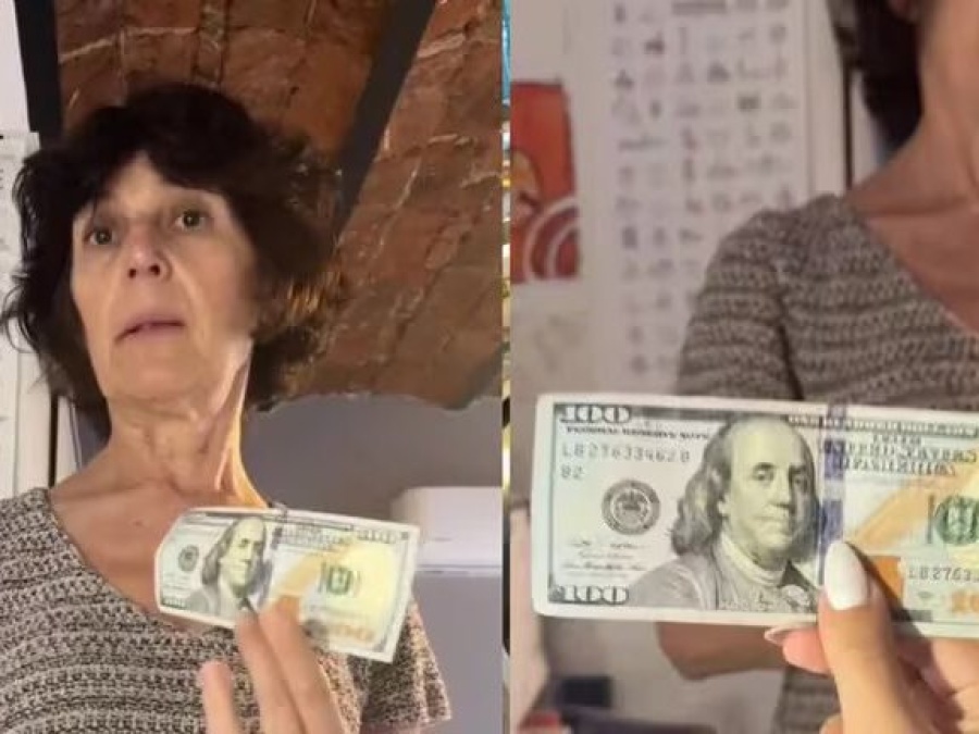 Le dejó 100 dólares de propina a la dueña de un hotel y la extraña razón del gesto se viralizo