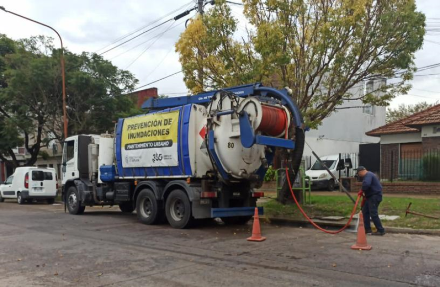 El Municipio platense reforzó las tareas de prevención de inundaciones