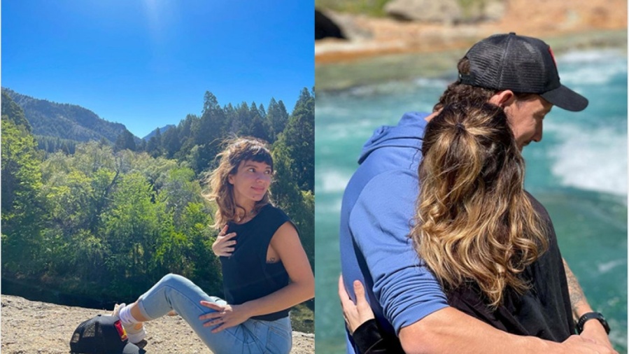 ”Deslizá para ver la siesta de mi vida”, el divertido posteo de Gime Accardi en Neuquén