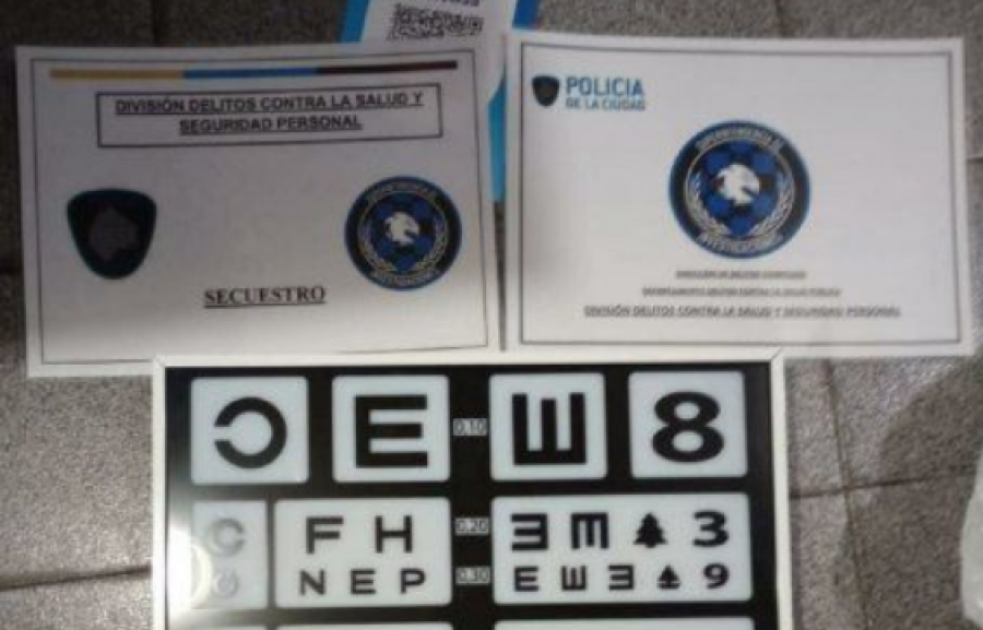 Detuvieron a una oculista trucha por ejercicio ilegal de la medicina