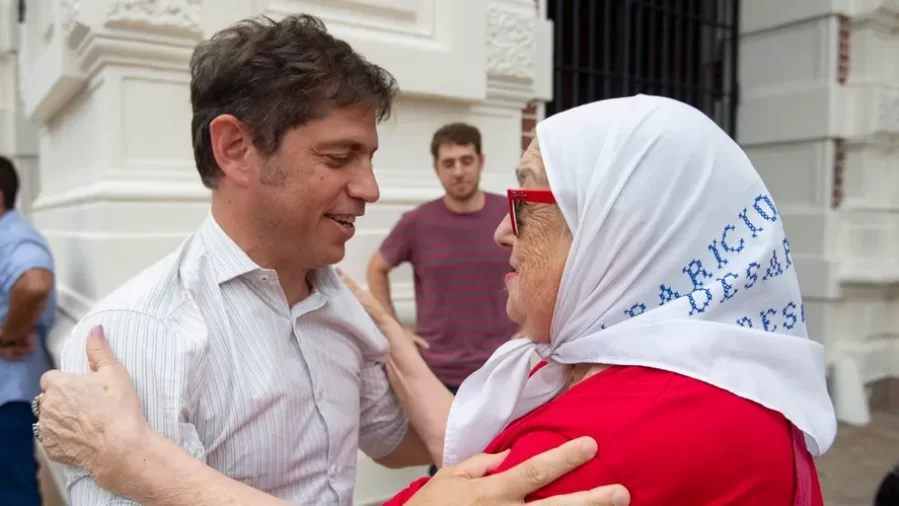 Axel Kicillof recordó a Hebe de Bonafini en el día de su natalicio