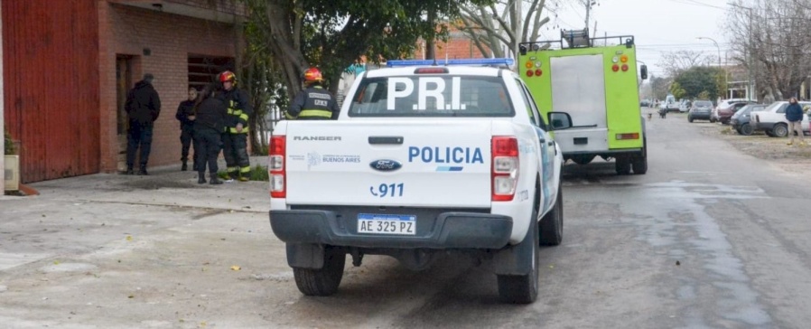 Se incendió una casa de Tolosa