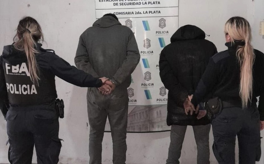 Querían robar una vivienda en planta alta en La Plata y los encontraron in fraganti