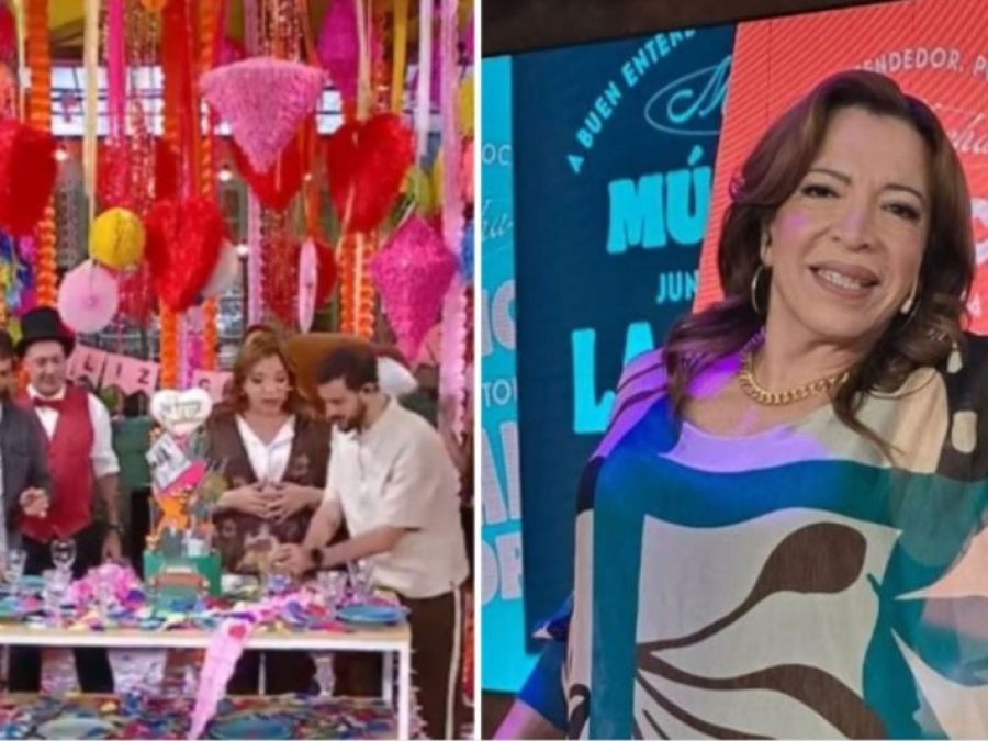 Lizy Tagliani festejó su cumpleaños en vivo en la Peña de Morfi
