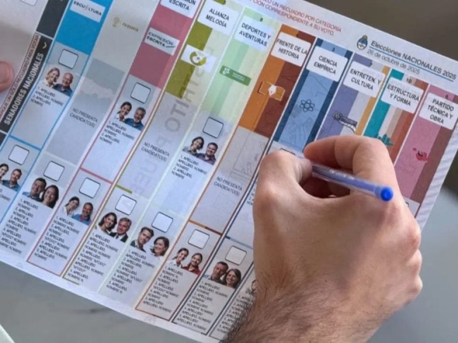 La Justicia Electoral advierte: habrá multas de hasta $77.000 por fotografiar la Boleta Única de Papel
