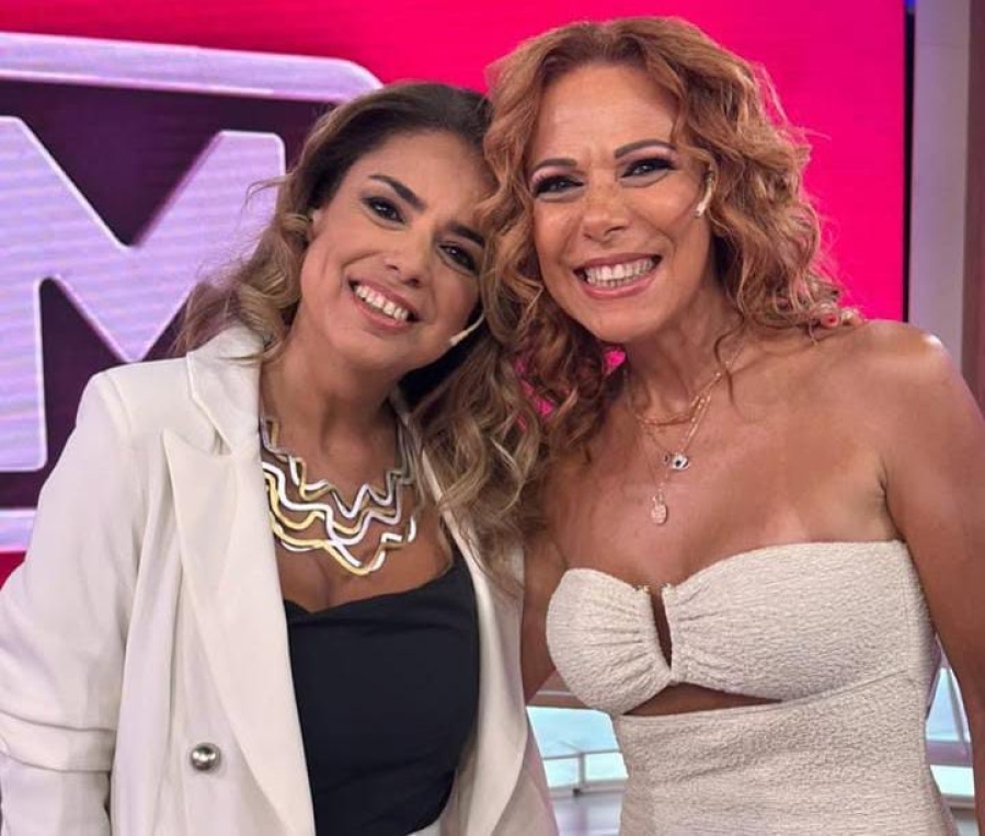 Primera salida familiar para las Calabró y sus novios