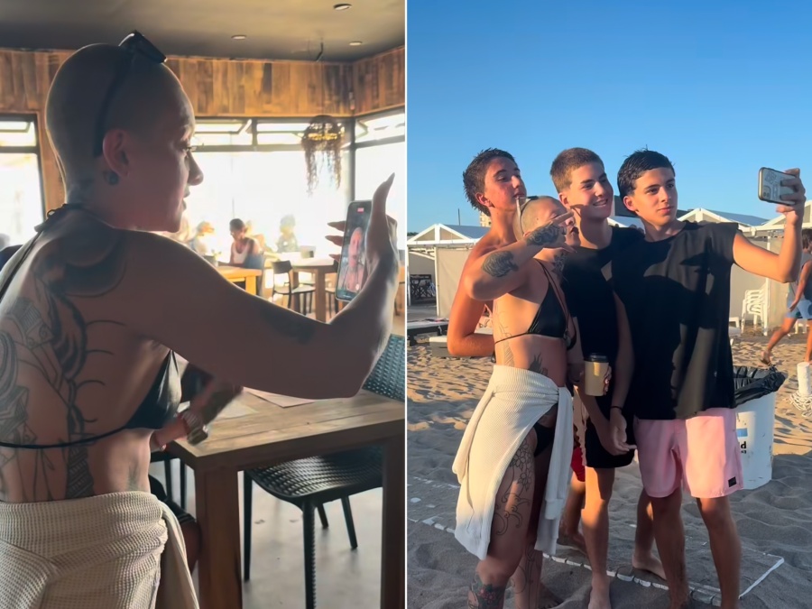 Furia es todo lo que está bien: estuvo en Pinamar y los seguidores de Gran Hermano la llenaron de amor, regalos y más