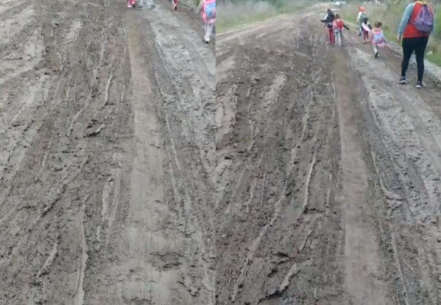 Vecinos reclamaron por el estado de la calle 179 en Melchor Romero