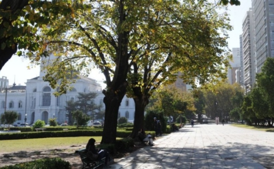 Un joven se encontraba caminando por Plaza Moreno y dos sujetos le obligaron a comprar bolsas por $4.000