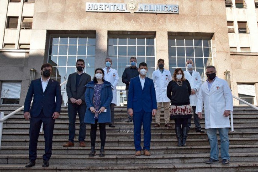 Nación cubrirá las internaciones de pacientes con COVID-19 sin cobertura social en el Hospital de Clínicas