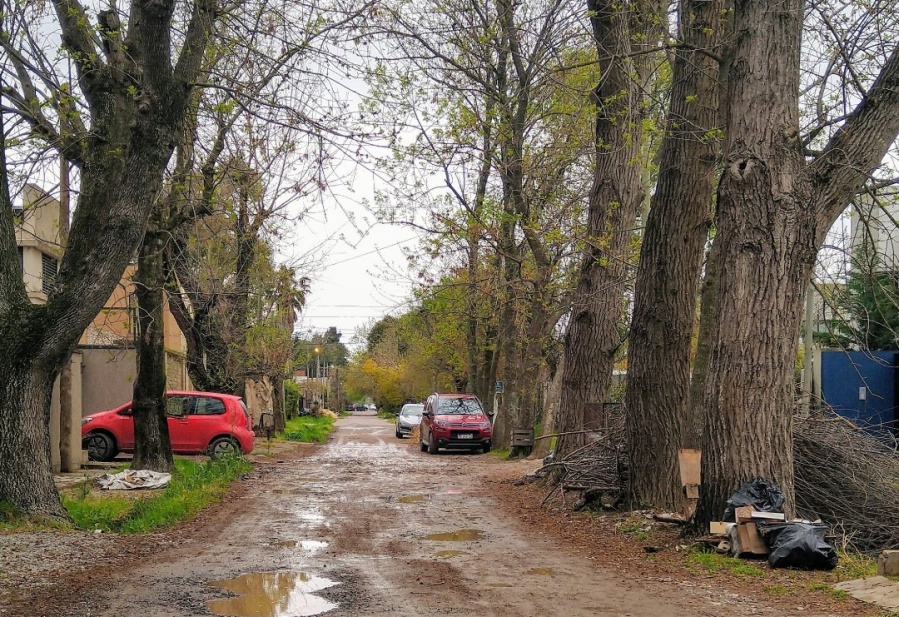 En City Bell reclaman por el estado de las calles