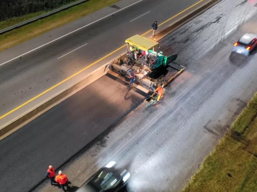 Avanza la repavimentación y modernización de la Autopista Buenos Aires-La Plata