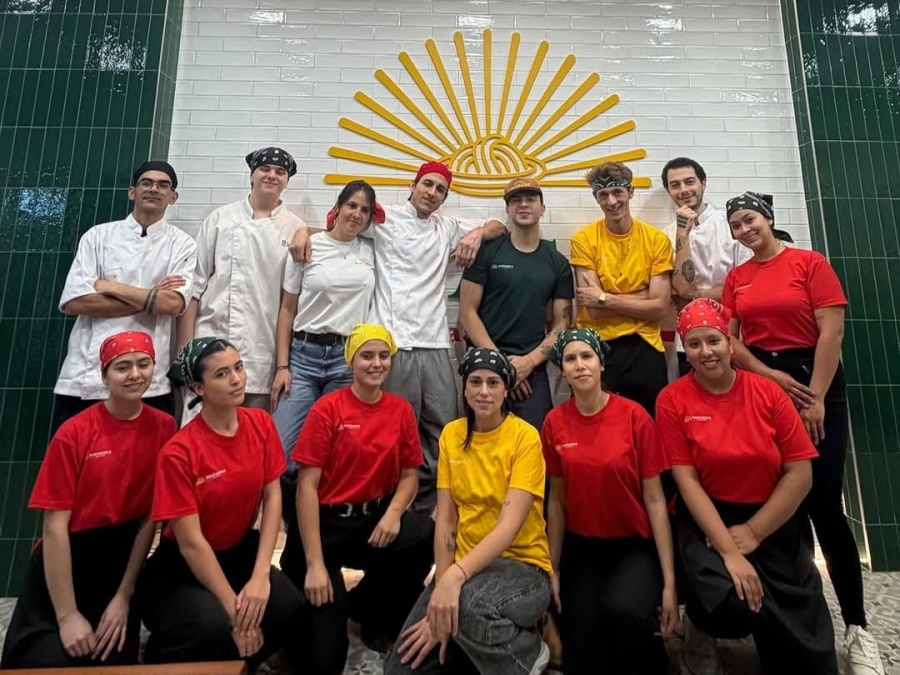 Rusherking inauguró ”Pastasole” su flamante restaurante de pastas en Palermo
