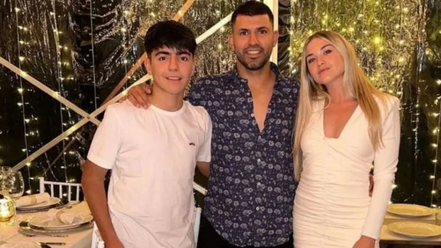 La dulce reacción de Benjamín Agüero ante la llegada de su hermana Olivia