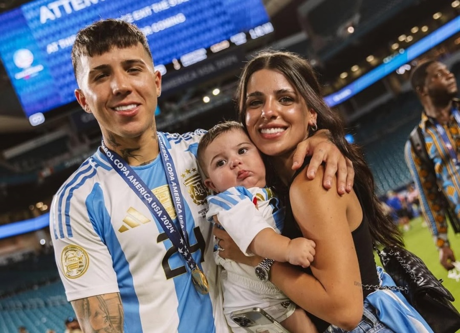 La primera foto de Enzo Fernández y Valentina Cervantes después de volver a estar juntos