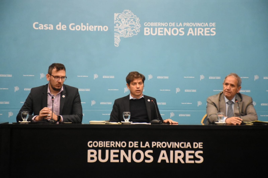 Kicillof le pidió a la oposición que se siente a votar la reforma jubilatoria del BAPRO: ”La ley de Vidal es un desastre”