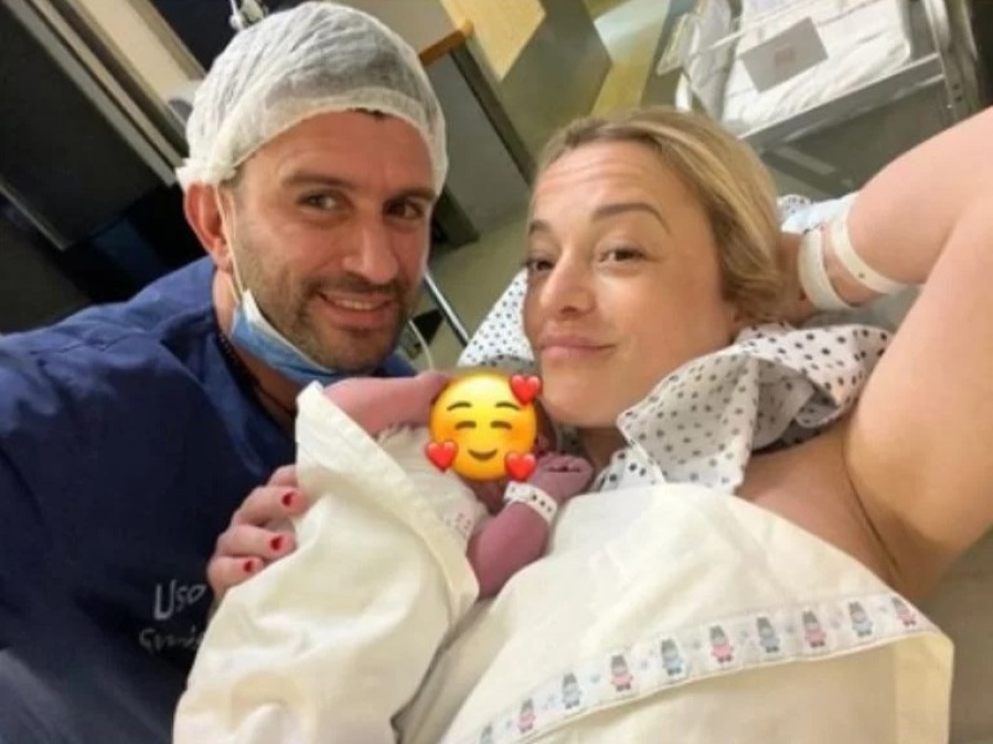 Sabrina Carballo se convirtió en mamá por primera vez y reveló el nombre que eligió para su beba