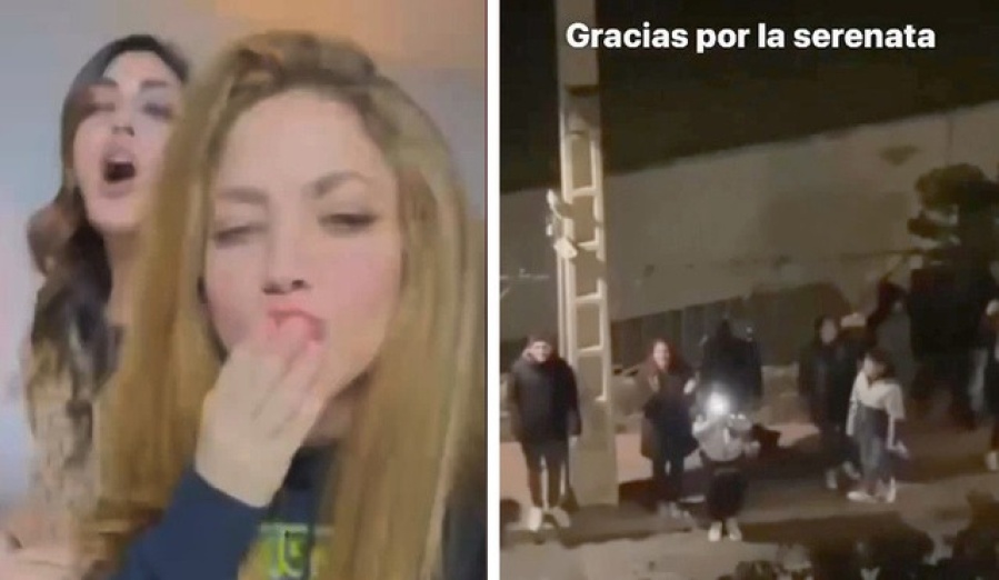 ”Que sería de nosotras sin las amigas”, una serenata muy especial que sorprendió a Shakira es furor