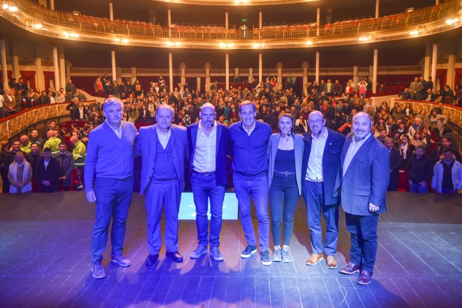 Garro presentó los avances de la segunda etapa del Plan de Reducción del Riesgo