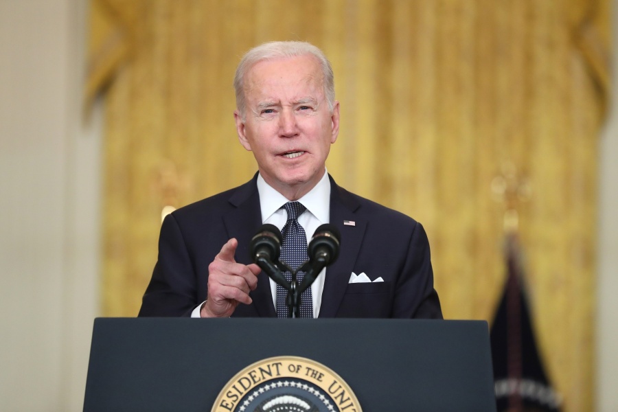 Biden anunció sanciones económicas para Rusia: ”Putin eligió la guerra y sufrirá las consecuencias”