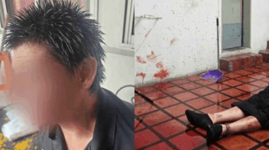 Brutal pelea a cuchillazos en una pensión de La Plata: Dos hombres terminaron hospitalizados