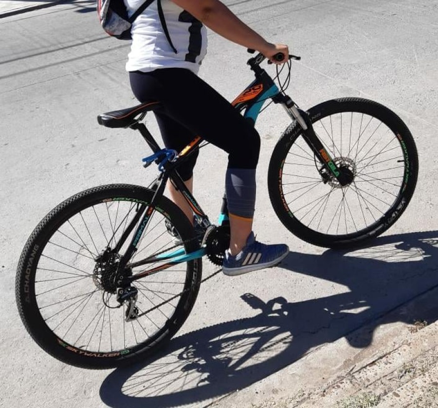 Le robaron la bicicleta a una enfermera mientras trabajaba en el Hospital San Martín