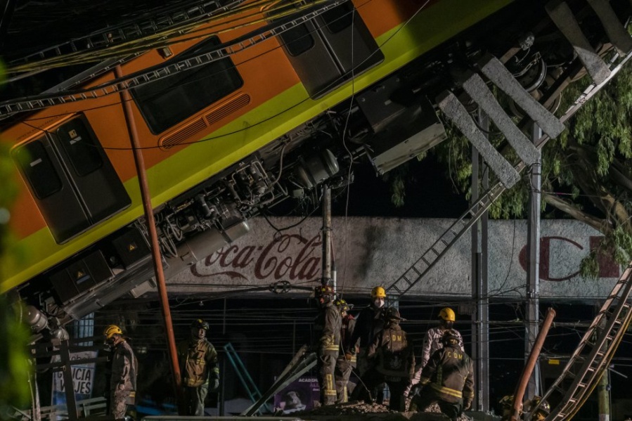 Derrumbre y tragedia en México dejó al menos 23 muertos