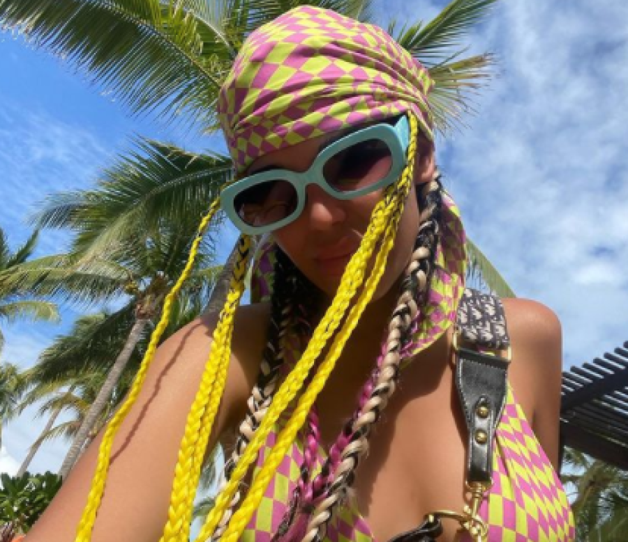 El sorprendente cambio de look de Charlotte Caniggia para recibir año nuevo