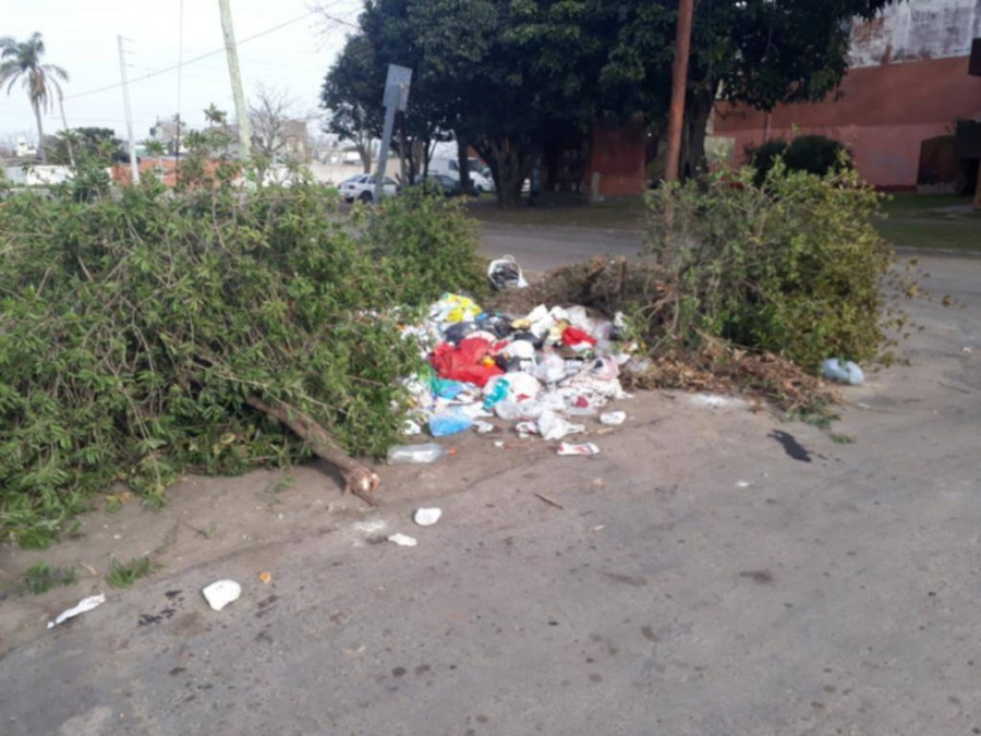 Reclamo vecinal en 613 y 4 por un basural que crece sin control y no hay intervención municipal