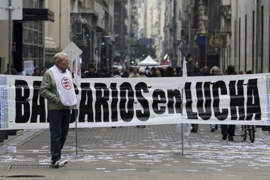 La Asociación Bancaria confirmó el paro nacional para el jueves 28 de abril