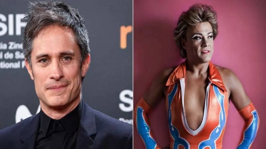 Se dio a conocer la primera imagen de García Bernal en la piel del luchador ”Cassandro”
