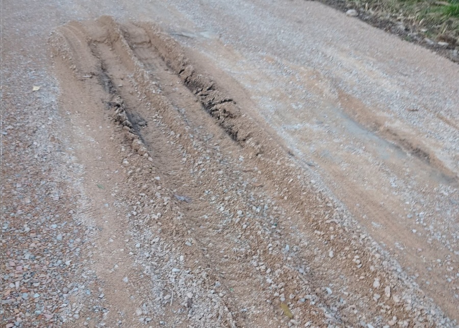 En 459 y 24 se quejan de las malas condiciones de la calle “después de una lluvia menor”