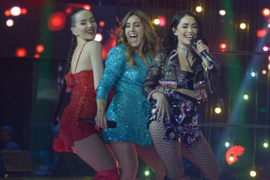 Lali, Natalia Oreiro y La Sole presentaron en vivo su nueva colaboración, ”Quiero Todo”