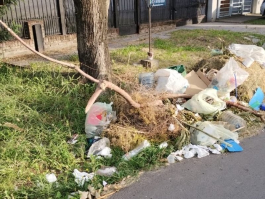 Vecinos reclamaron por un basural en la esquina de 531 y 137