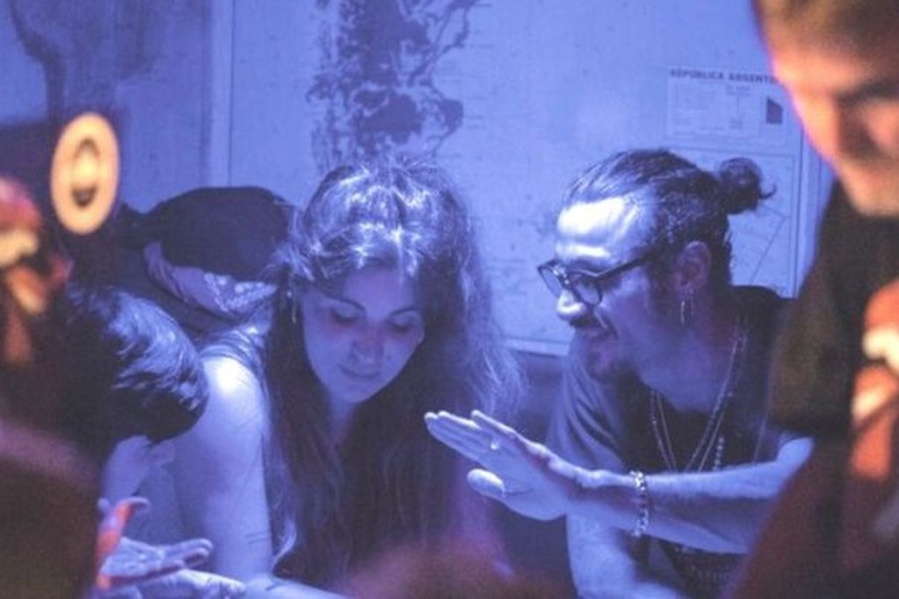 La romántica postal que compartió Gianinna Maradona, besando a Daniel Osvaldo