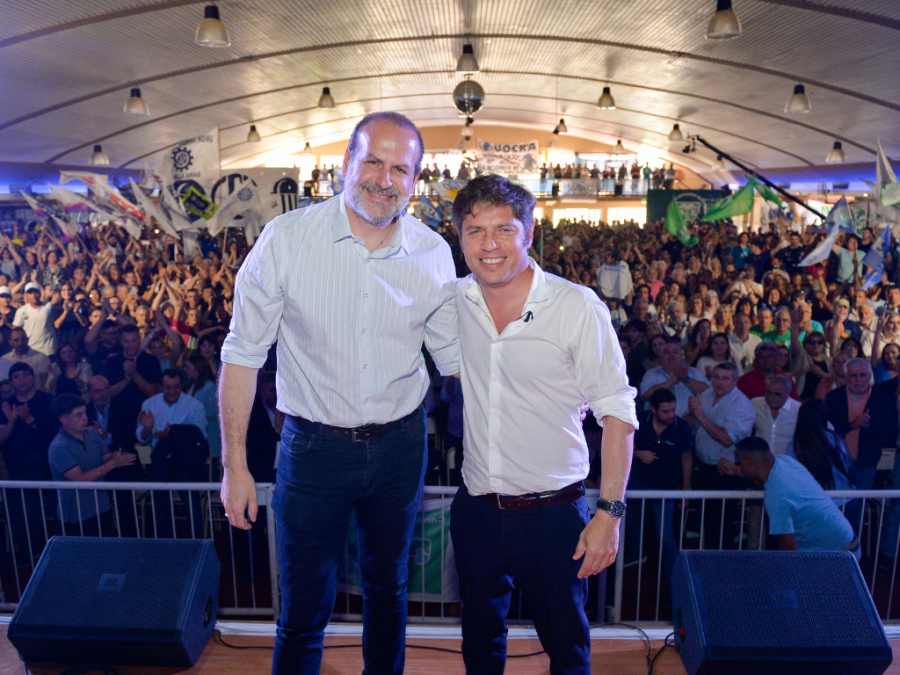 Kicillof: ”Frente a los que vienen a quitar derechos, tenemos que militar hasta el último día para que Massa sea Presidente”